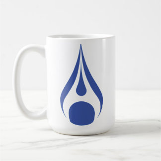 Water Drop design on  white mug Kaffeetasse