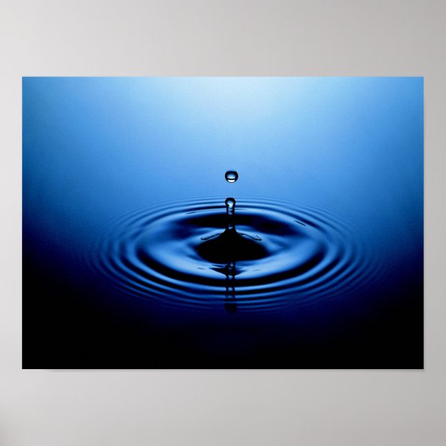 Water drop poster (Vorne)