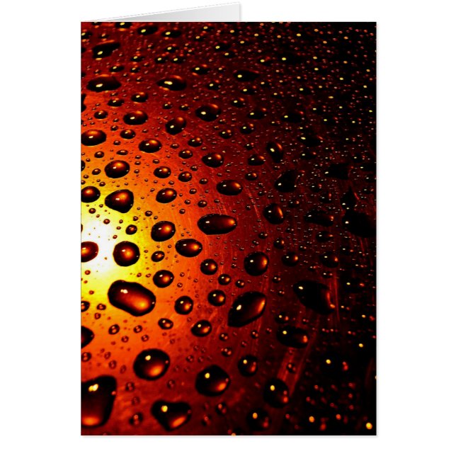 Water Drops on Glass (Vorne)