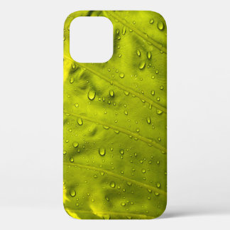 Water drops on green leaf Case-Mate iPhone hülle