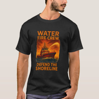 Water Fire Crew u2013 Verteidige die Küstenlinie T-Shirt