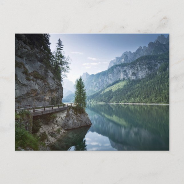 Water | Lake Gosau Salzkammergut Austria Postkarte (Vorderseite)