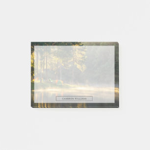 Water Lake in Meahongson, Thailand Post-it Klebezettel