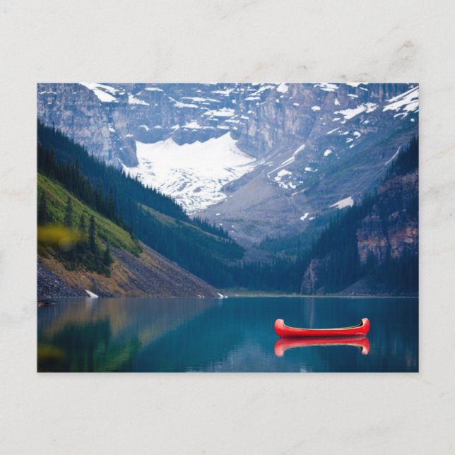 Water | Lake Louise Canadian Rocky Mountains Postkarte (Vorderseite)