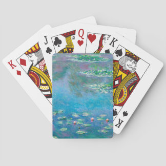 Water Lilie von Claude Monet Spielkarten