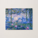 Water Lilies<br><div class="desc">Water Lilies ist eine Serie von über 200 Ölgemälden des französischen Impressionisten Claude Monet. Dieses Gemälde wurde 1919 fertig gestellt und weist die Farben Blau und Rosa auf.</div>