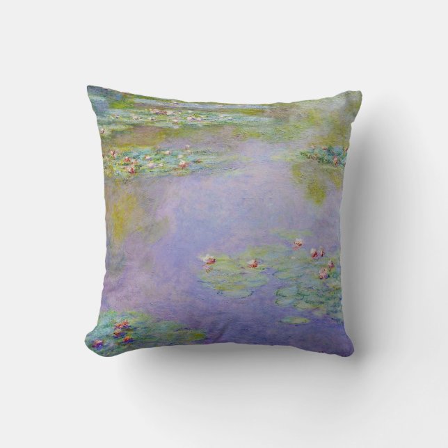 Water Lilies 1903 Claude Monet Kunst Kissen (Vorderseite)
