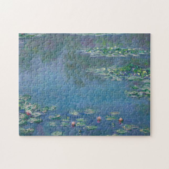 Water Lilies, 1906, von Claude Monet Puzzle (Horizontal)