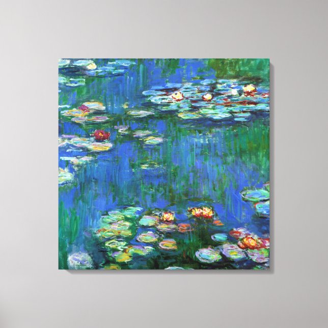 Water Lilies, 1916 Leinwanddruck (Vorderseite)