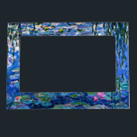 Water Lilies, 1919, Gemälde von Monet Magnetischer Bilderrahmen<br><div class="desc">Water Lilies,  berühmtes Gemälde des Impressionisten Oscar-Claude Monet</div>