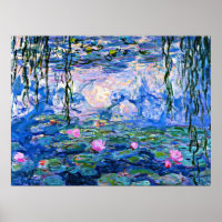 Water Lilies, 1919, tableau de Monet