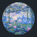 Water Lilies, 1919, von Claude Monet, Magnet<br><div class="desc">Claude Monets berühmtes Gemälde Water Lilies, 1919. Auch sehen Sie die passenden Vollfarben, pinkisch-lila und monetblau.</div>