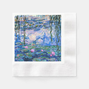 Water Lilies, 1919, von Monet Serviette