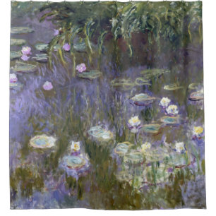 Water Lilies 1922 von Claude Monet, französisch,  Duschvorhang