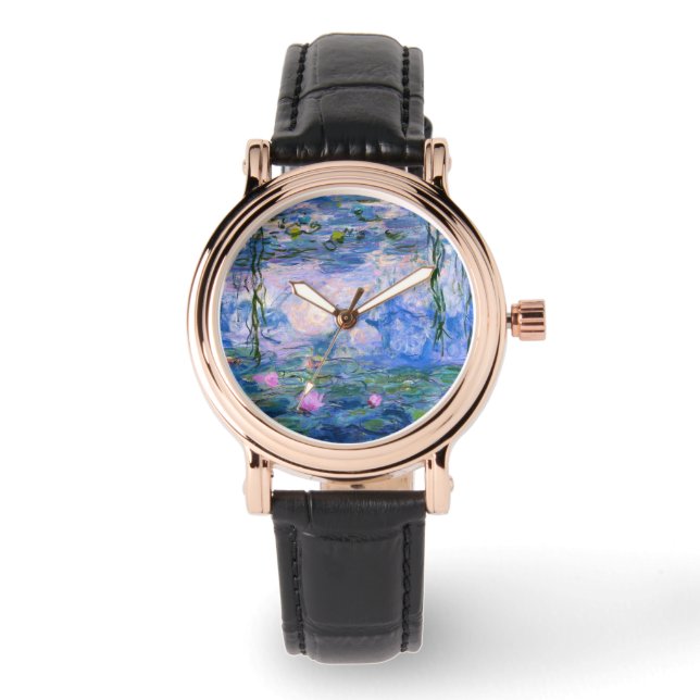 Water Lilies Armbanduhr (Vorderseite)