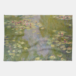 Water Lilies by Claude Monet Geschirrtuch