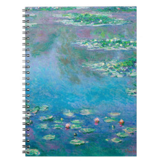 Water Lilies by Claude Monet Notizblock