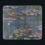 Water Lilies by Claude Monet Schneidebrett<br><div class="desc">Claude Monet - Water Lilies. Schönes Blumengemälde in schönen Farben von Claude Monet. Hochwertige Druckgeschenke,  Drucke,  Handyschellen und viele andere großartige Geschenke.</div>