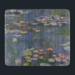 Water Lilies by Claude Monet Schneidebrett<br><div class="desc">Claude Monet - Water Lilies. Schönes Blumengemälde in schönen Farben von Claude Monet. Hochwertige Druckgeschenke,  Drucke,  Handyschellen und viele andere großartige Geschenke.</div>