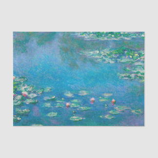 Water Lilies by Claude Monet Seidenpapier