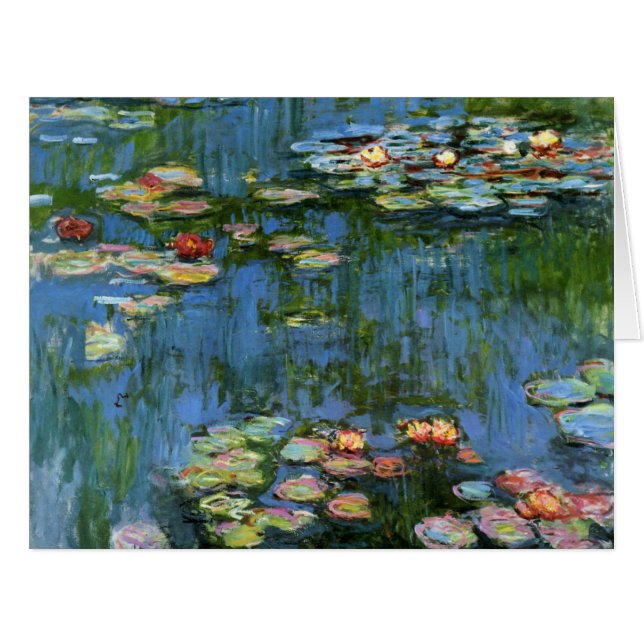 Water Lilies by Monet (Vorderseite (Horizontal))