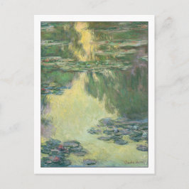 Water Lilies by Monet Postkarte