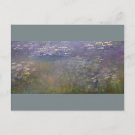 Water Lilies Claude Monet Postkarte