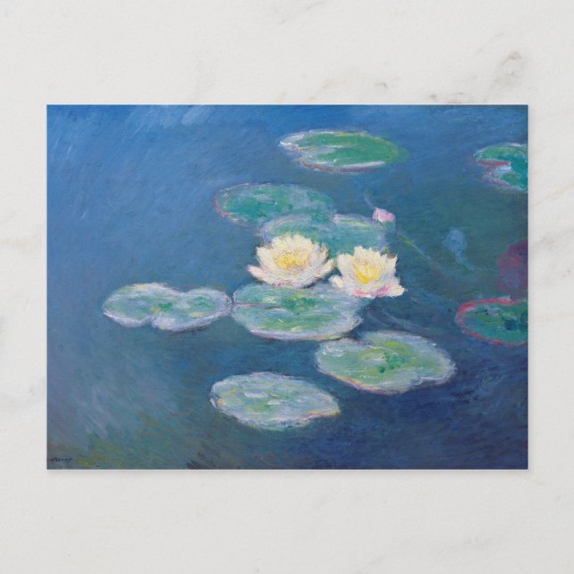 Water Lilies - Claude Monet Postkarte (Vorderseite)