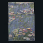 Water Lilies Geschirrtuch<br><div class="desc">Water Lilies von Claude Monet 1916 Küchentücher</div>