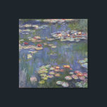Water Lilies Leinwanddruck<br><div class="desc">Water Lilies von Claude Monet 1916 über Leinwand</div>