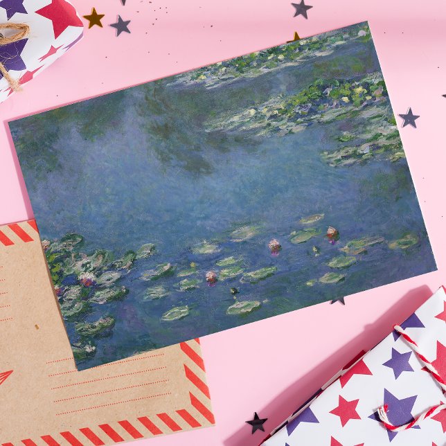 Water Lilies Monet 1906 Postkarte (Von Creator hochgeladen)