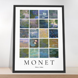 Water Lilies Monet Poster