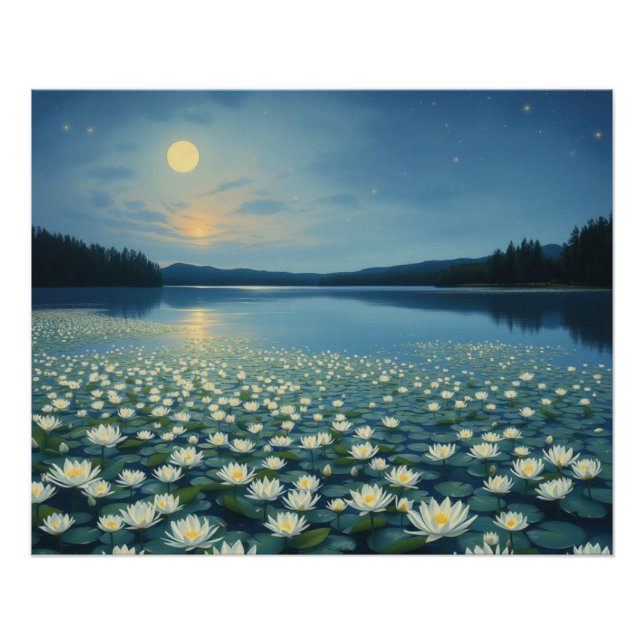 water lilies poster (Vorderseite)