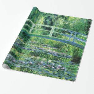 Water Lilies und Japanische Brücke, Claude Monet Geschenkpapier
