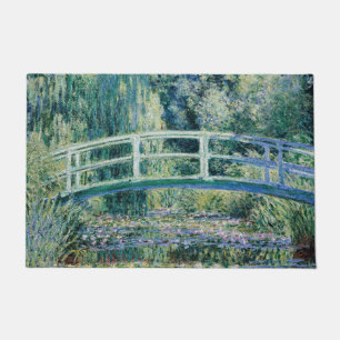 Water Lilies und Japanische Brücke von Monet Fußmatte