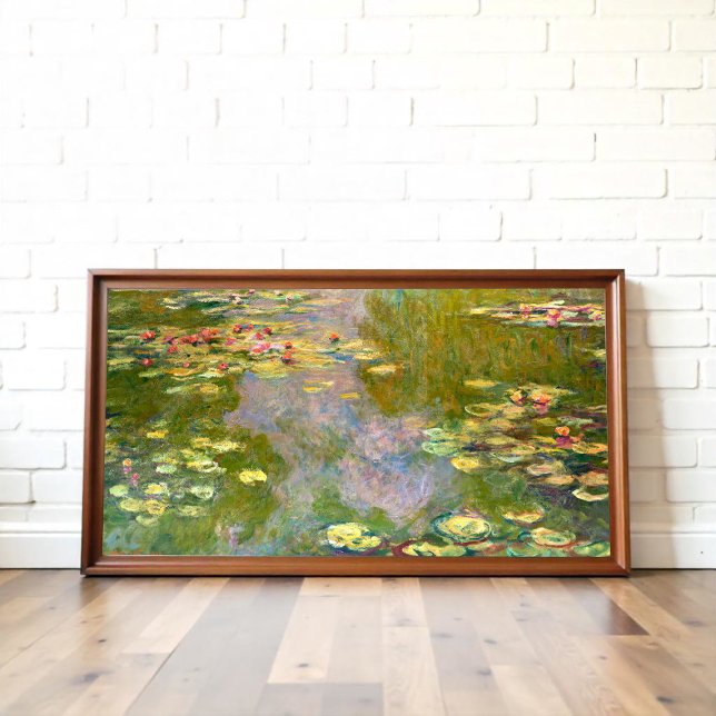 Water Lilies von Claude Monet 1919 Poster (Von Creator hochgeladen)