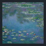 Water Lilies von Claude Monet Kunstgewerbedrucke Poster<br><div class="desc">Water Lilies von Claude Monet. 1906 in Frankreich gemalt. Water Lilies stammt aus seiner 3. Wasserlilienserie. Ursprünglich in Öl auf Leinwand gemalt,  ist dieses digitale Bild des Kunstwerks eine großartige Ergänzung zu jedem Platz auf Ihrer Zuhause!</div>