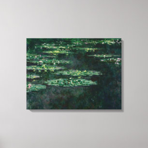 Water Lilies (von Claude Monet) Leinwanddruck