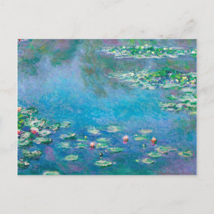 Water Lilies von Claude Monet Postkarte