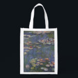 Water Lilies von Claude Monet Wiederverwendbare Einkaufstasche<br><div class="desc">Claude Monet - Water Lilies. Schönes Blumengemälde in schönen Farben von Claude Monet. Hochwertige Druckgeschenke,  Drucke,  Handyschellen und viele andere großartige Geschenke.</div>