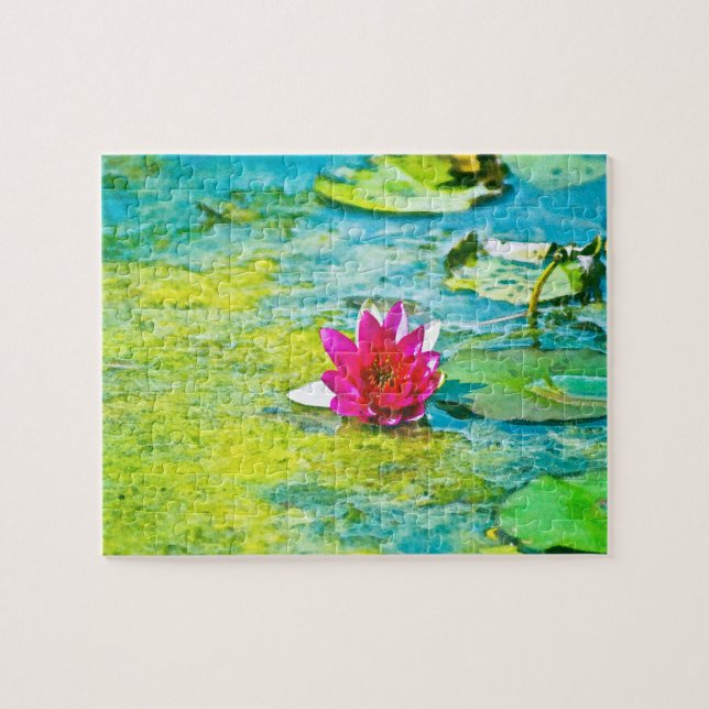 Water Lily Lilypad (Horizontal)