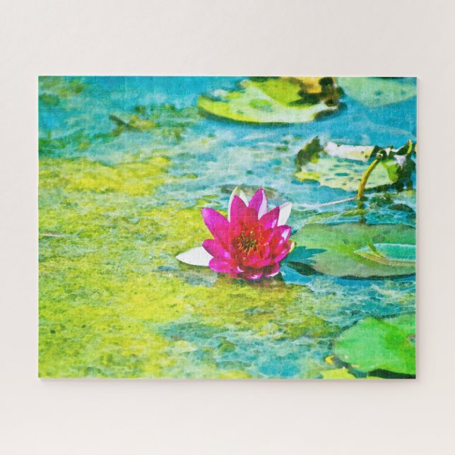 Water Lily Lilypad (Horizontal)