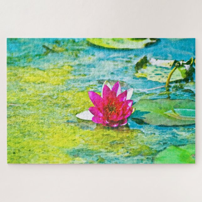 Water Lily Lilypad (Horizontal)