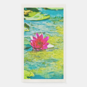 Water Lily Lilypad Serviette