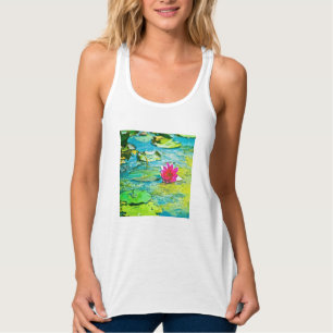 Water Lily Lilypad Tank Top