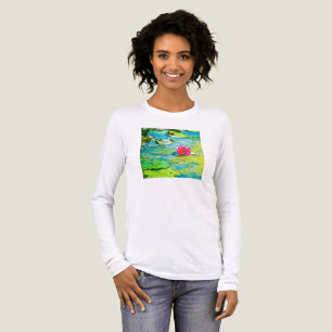 Water Lily Lilypad Tri-Blend Shirt