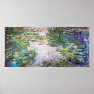 Water Lily Pond at Giverny, Claude Monet Poster