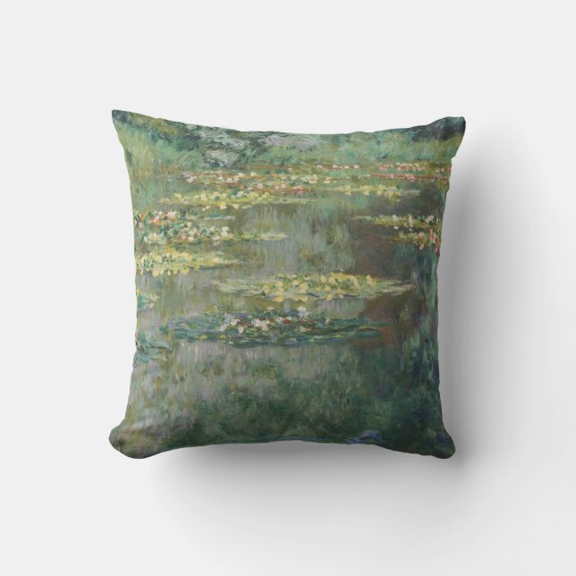 Water Lily Pond Claude Monet Kissen (Vorderseite)