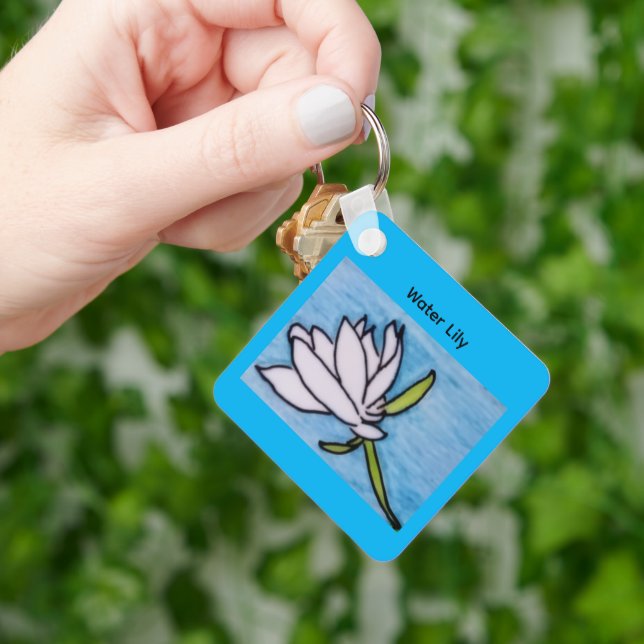 Water Lily Schlüsselanhänger (Hand)