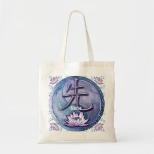 Water Lotus Lehrer-Taschentuch Tragetasche